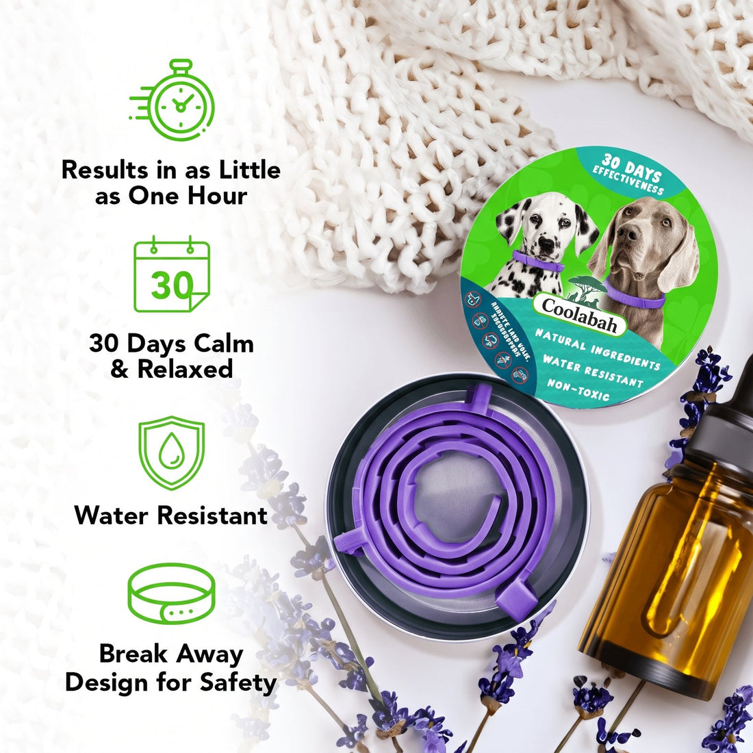 Calming Collar for Dogs - Coolabah Pet Co.