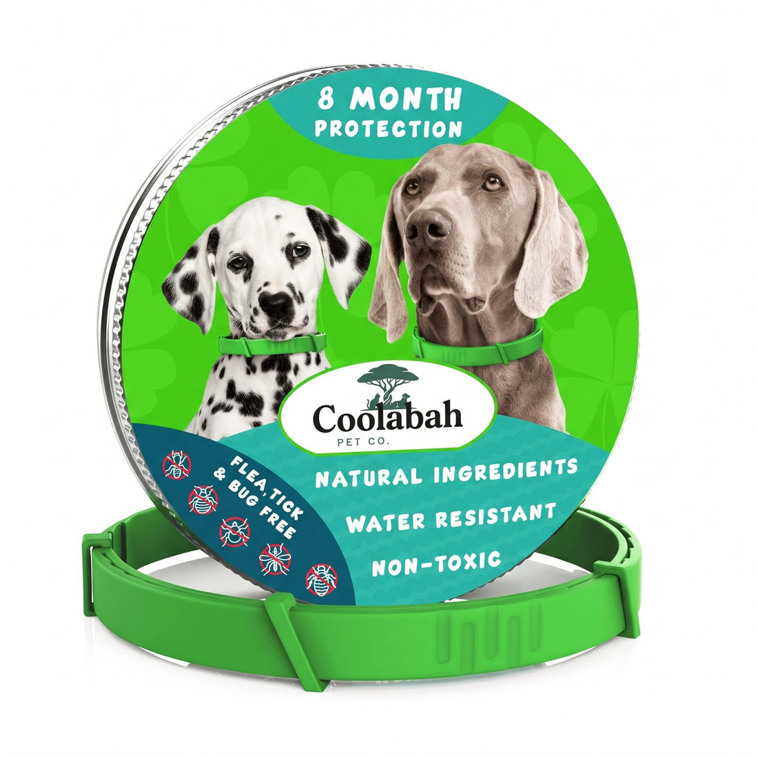 8-Month Flea & Tick Collar for Dogs - Coolabah Pet Co.