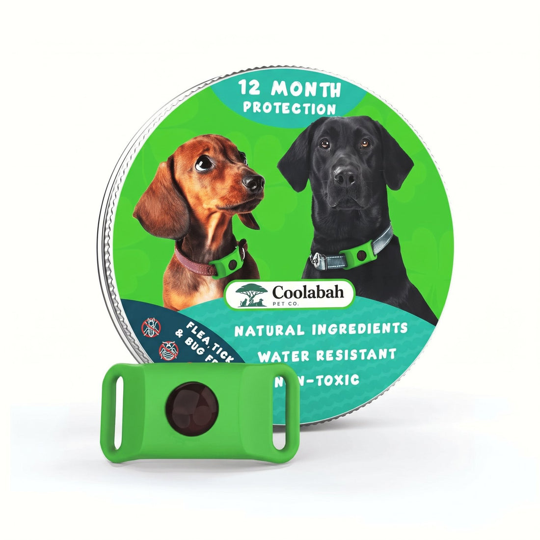 12-Month Flea & Tick Pendant for Dogs - Coolabah Pet Co.
