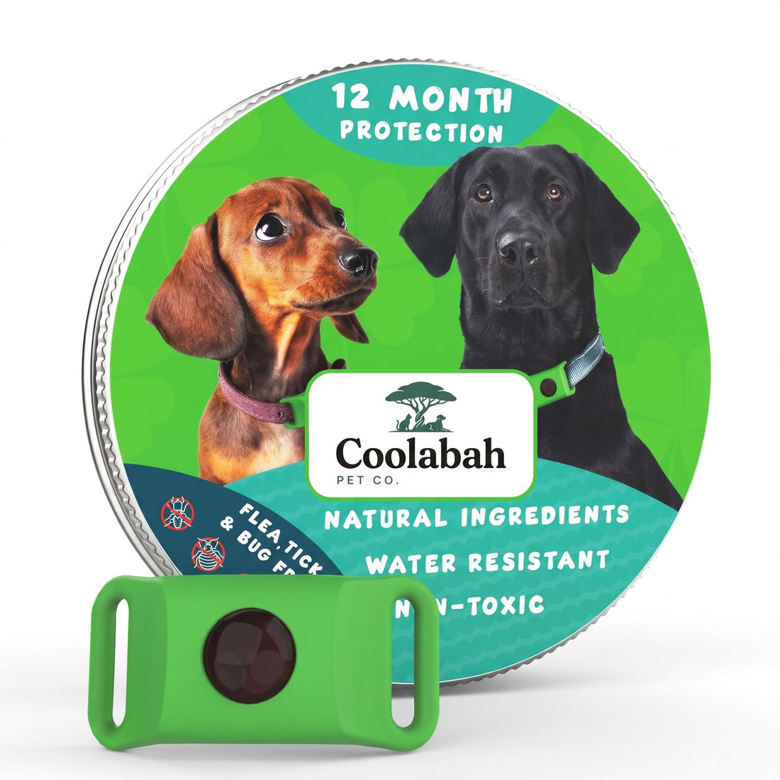 12-Month Flea & Tick Pendant for Dogs - Coolabah Pet Co.