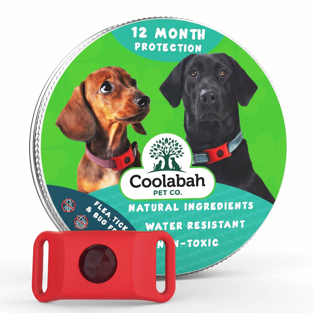 12-Month Flea & Tick Pendant for Dogs - Coolabah Pet Co.