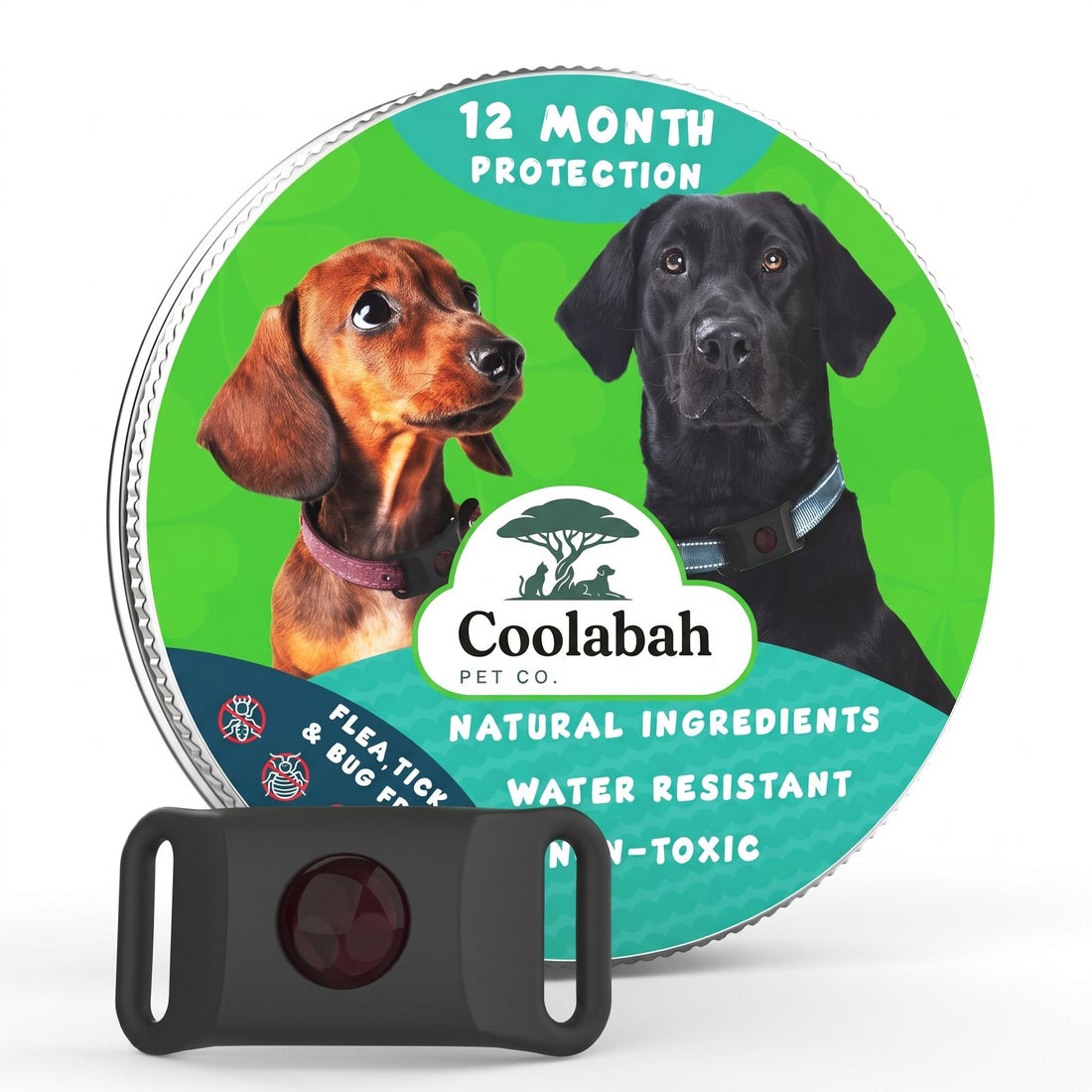 12-Month Flea & Tick Pendant for Dogs - Coolabah Pet Co.