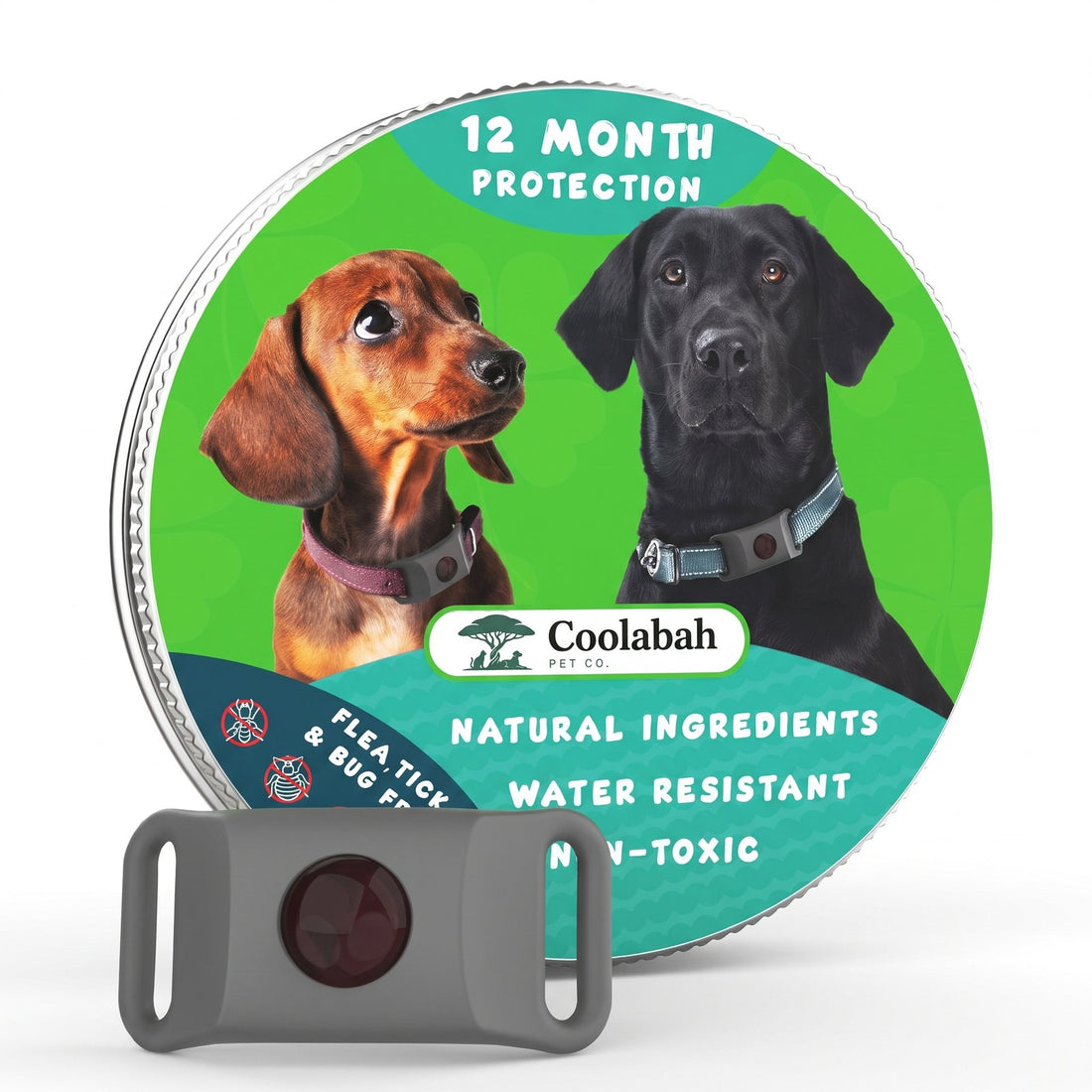 12-Month Flea & Tick Pendant for Dogs - Coolabah Pet Co.