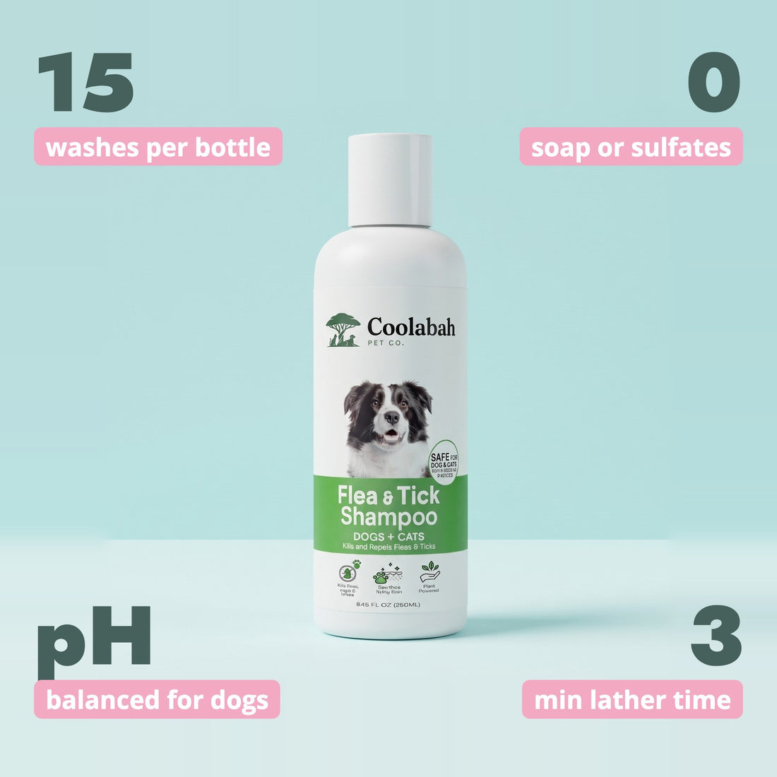 Flea & Tick Shampoo for Dogs at a glance